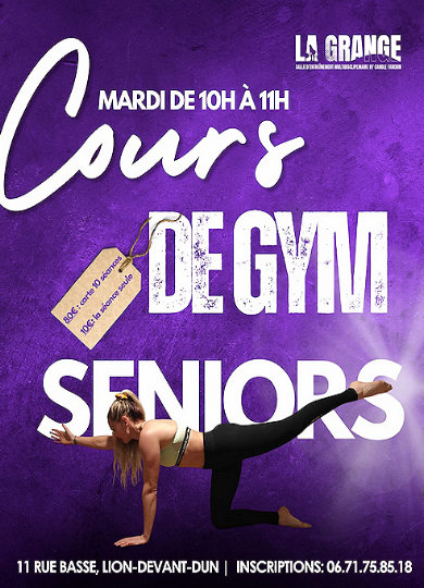 La Grange à Lion-Dvt-Dun, cours de gym séniors